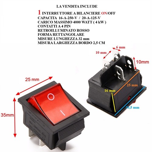 Interruttore 220v a - interruttore,