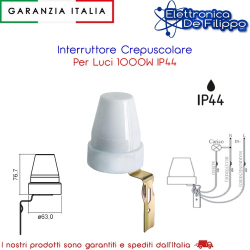 Interruttore crepuscolare - interruttore,