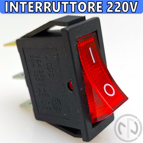Interruttore 220v 16a - 220v,