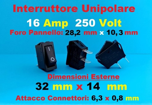 Interruttore bilanciere 220v - bilanciere,
