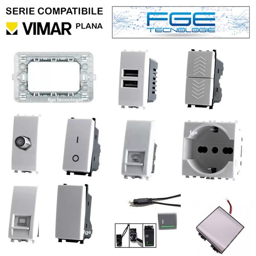 Serie vimar plana compatibile - serie,